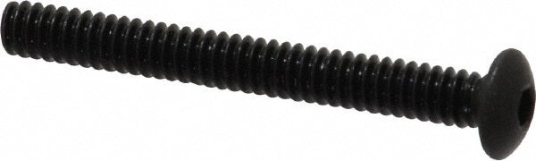 Holo-Krome PKG640010505N25 #6-32 1-1/4" Length Under Head Hex Socket Drive Button Socket Cap Screw Image