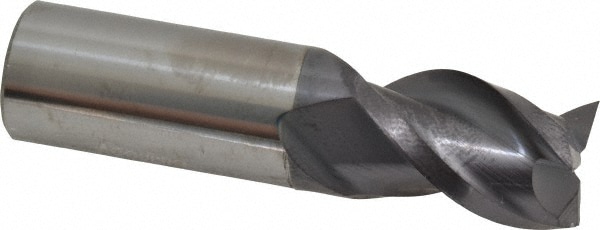 Accupro 12179759 Square End Mill: 3/4 Dia, 1 LOC, 3/4 Shank Dia, 3 OAL, 3 Flutes, Solid Carbide Image