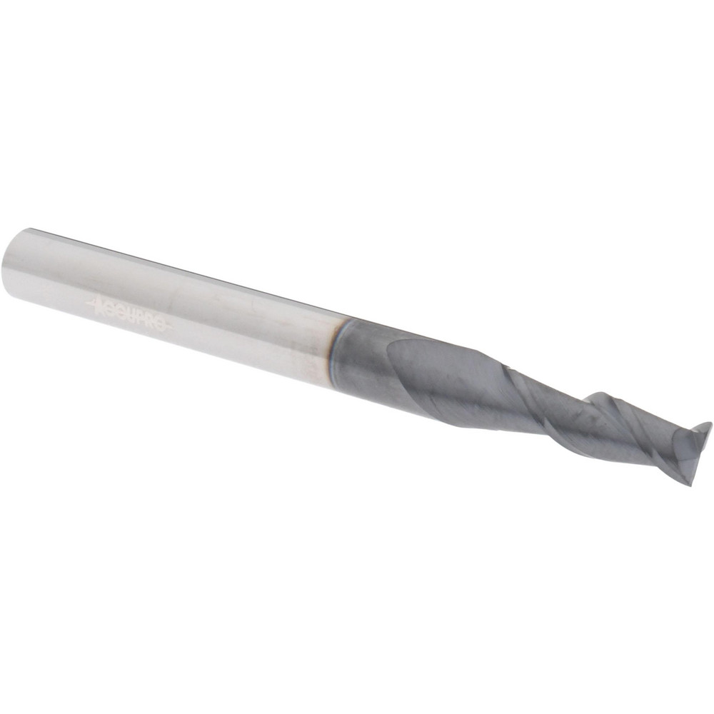 12181316 Square End Mill: 0.1969 Dia, 0.6299 LOC, 2 Flutes, Solid Carbide  