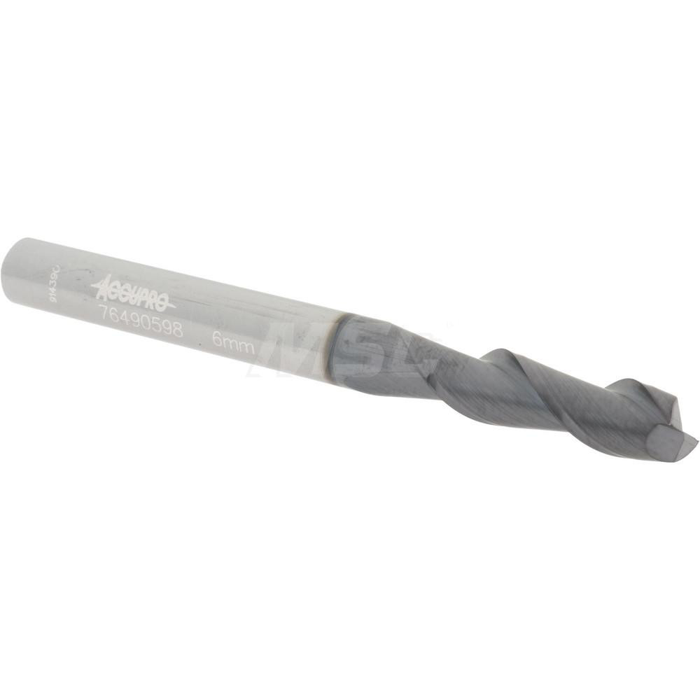 12181328 Square End Mill: 0.2362 Dia, 0.748 LOC, 2 Flutes, Solid Carbide  