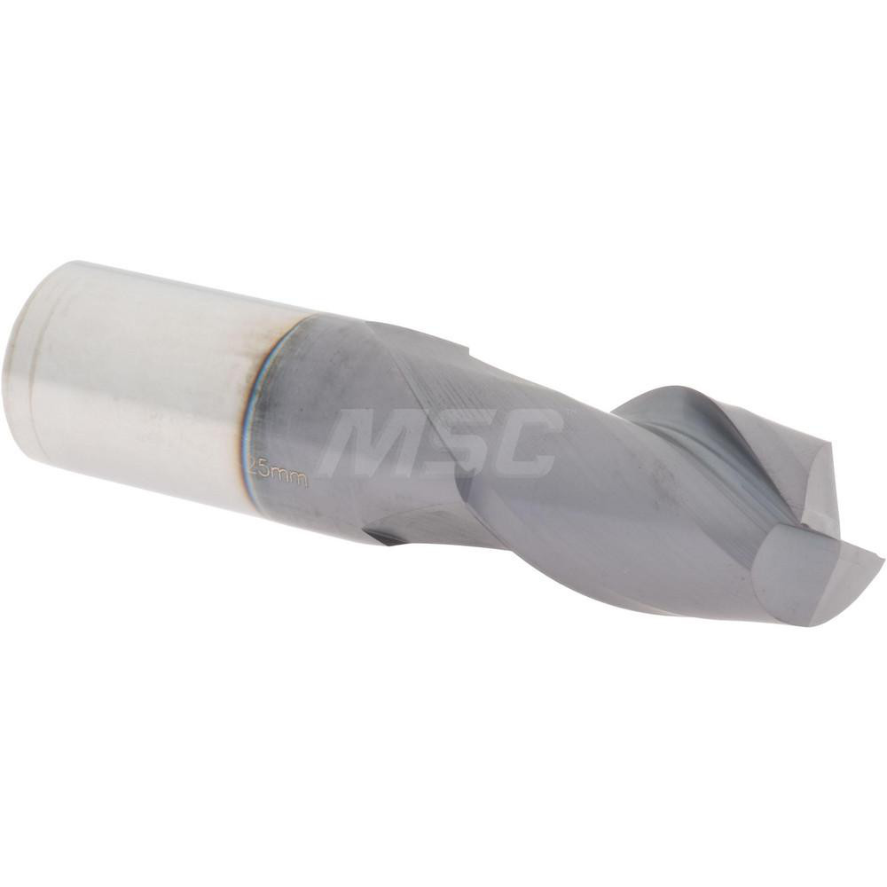 Accupro 12181565 Square End Mill: 0.9843 Dia, 1.4961 LOC, 2 Flutes, Solid Carbide Image