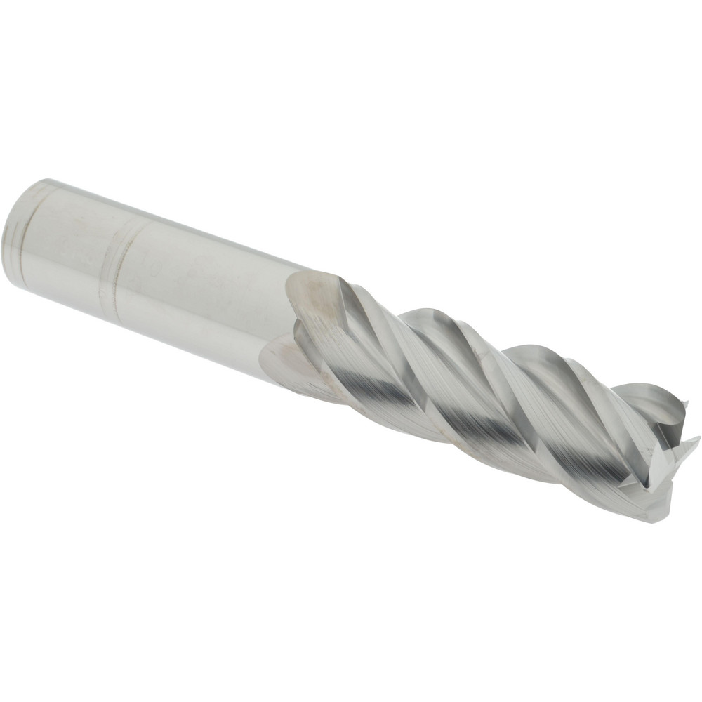 Accupro 12183166 Corner Radius End Mill: 1" Dia, 3" LOC, 0.06" Radius, 4 Flutes, Solid Carbide Image