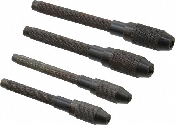 4 Piece 0.15" Pin Vise Set