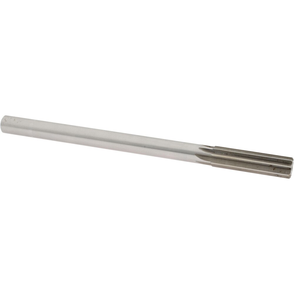 Value Collection SM0406100 Chucking Reamer: 0.61" Dia, 9" OAL, 2-1/4" Flute Length, Straight Shank, High Speed Steel Image