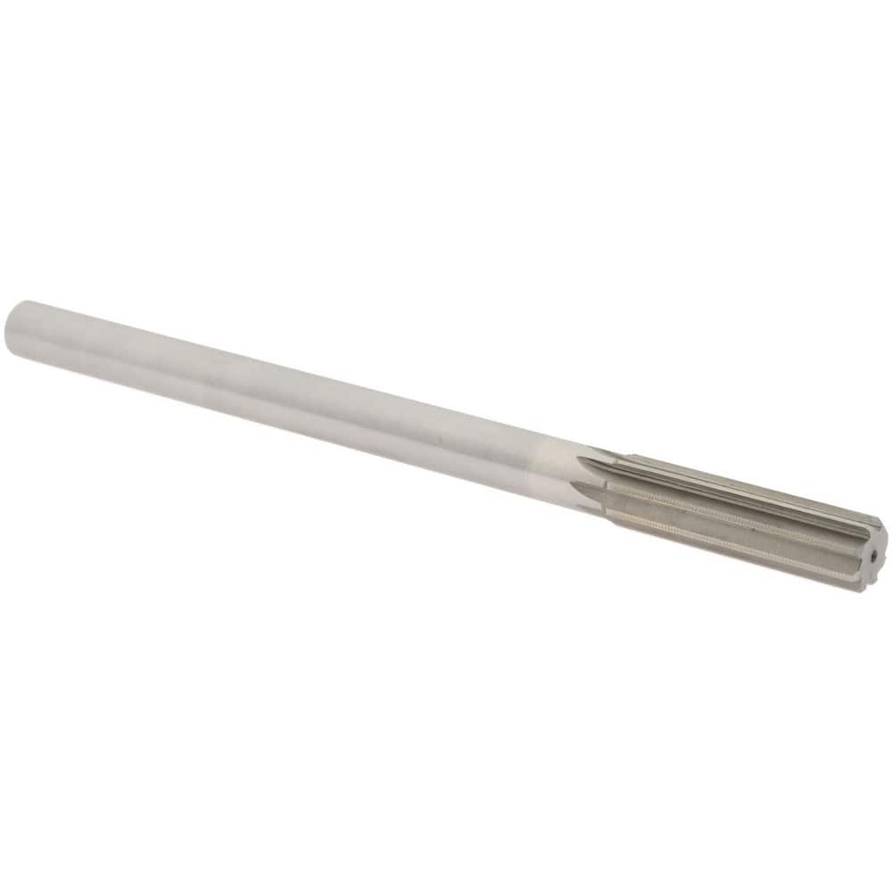 Value Collection SM0406180 Chucking Reamer: 0.618" Dia, 9" OAL, 2-1/4" Flute Length, Straight Shank, High Speed Steel 