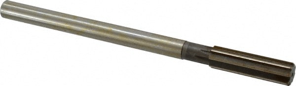 Value Collection SM0406660 Chucking Reamer: 0.666" Dia, 9" OAL, 2-1/4" Flute Length, Straight Shank, High Speed Steel Image