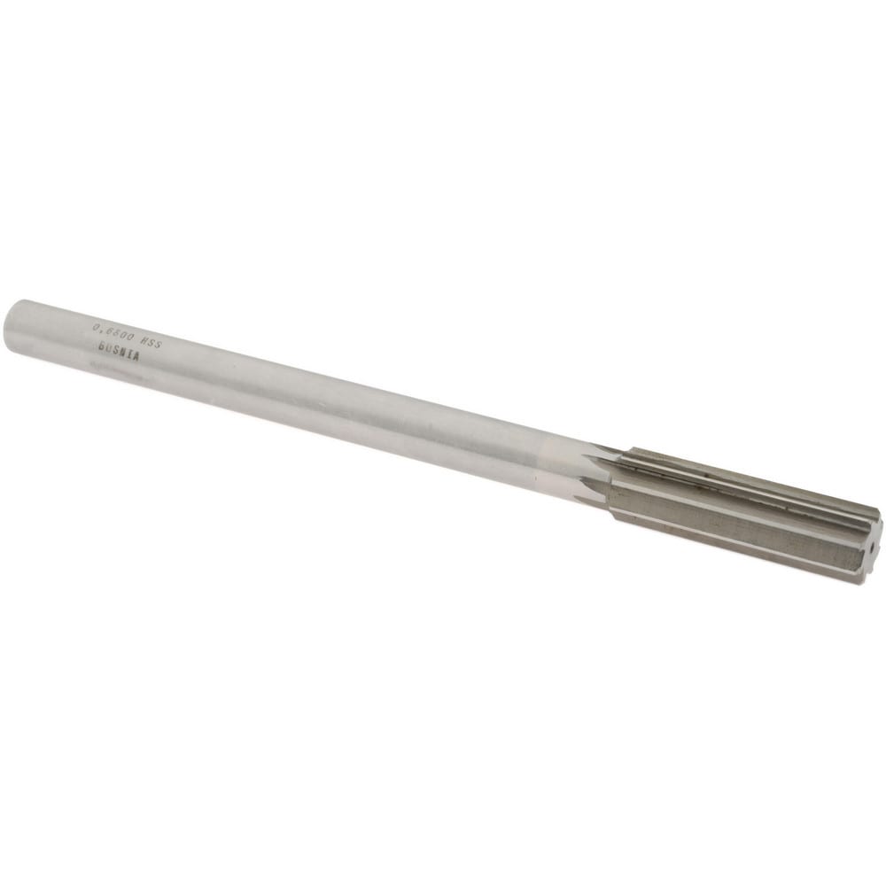 Value Collection SM0406800 Chucking Reamer: 0.68" Dia, 9" OAL, 2-1/4" Flute Length, Straight Shank, High Speed Steel Image