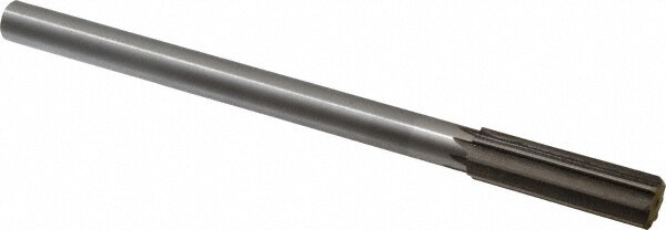 Value Collection SM0406840 Chucking Reamer: 0.684" Dia, 9" OAL, 2-1/4" Flute Length, Straight Shank, High Speed Steel Image