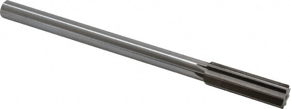 Value Collection SM0406970 Chucking Reamer: 0.697" Dia, 9" OAL, 2-1/4" Flute Length, Straight Shank, High Speed Steel Image