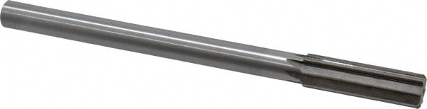 Value Collection SM0407480 Chucking Reamer: 0.748" Dia, 9-1/2" OAL, 2-1/2" Flute Length, Straight Shank, High Speed Steel Image