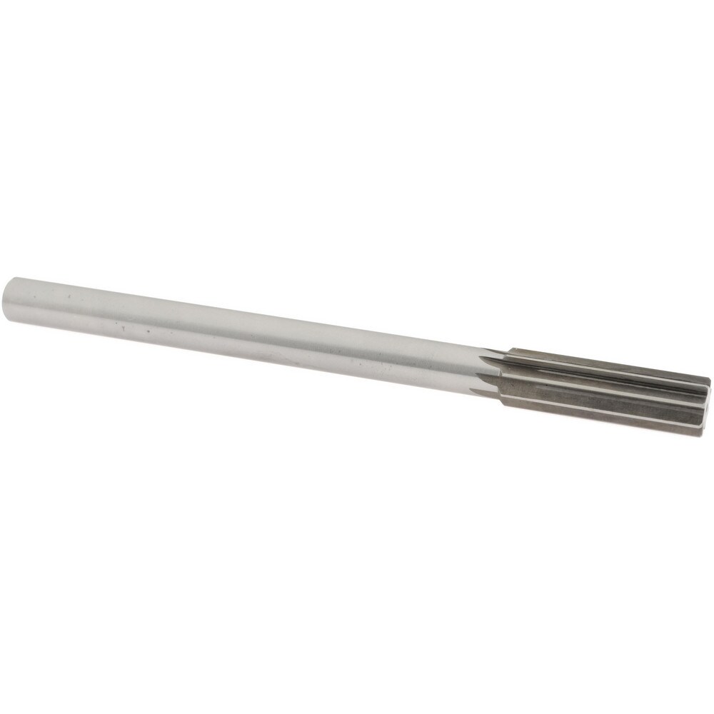 Value Collection SM0407495 Chucking Reamer: 0.7495" Dia, 9-1/2" OAL, 2-1/2" Flute Length, Straight Shank, High Speed Steel Image