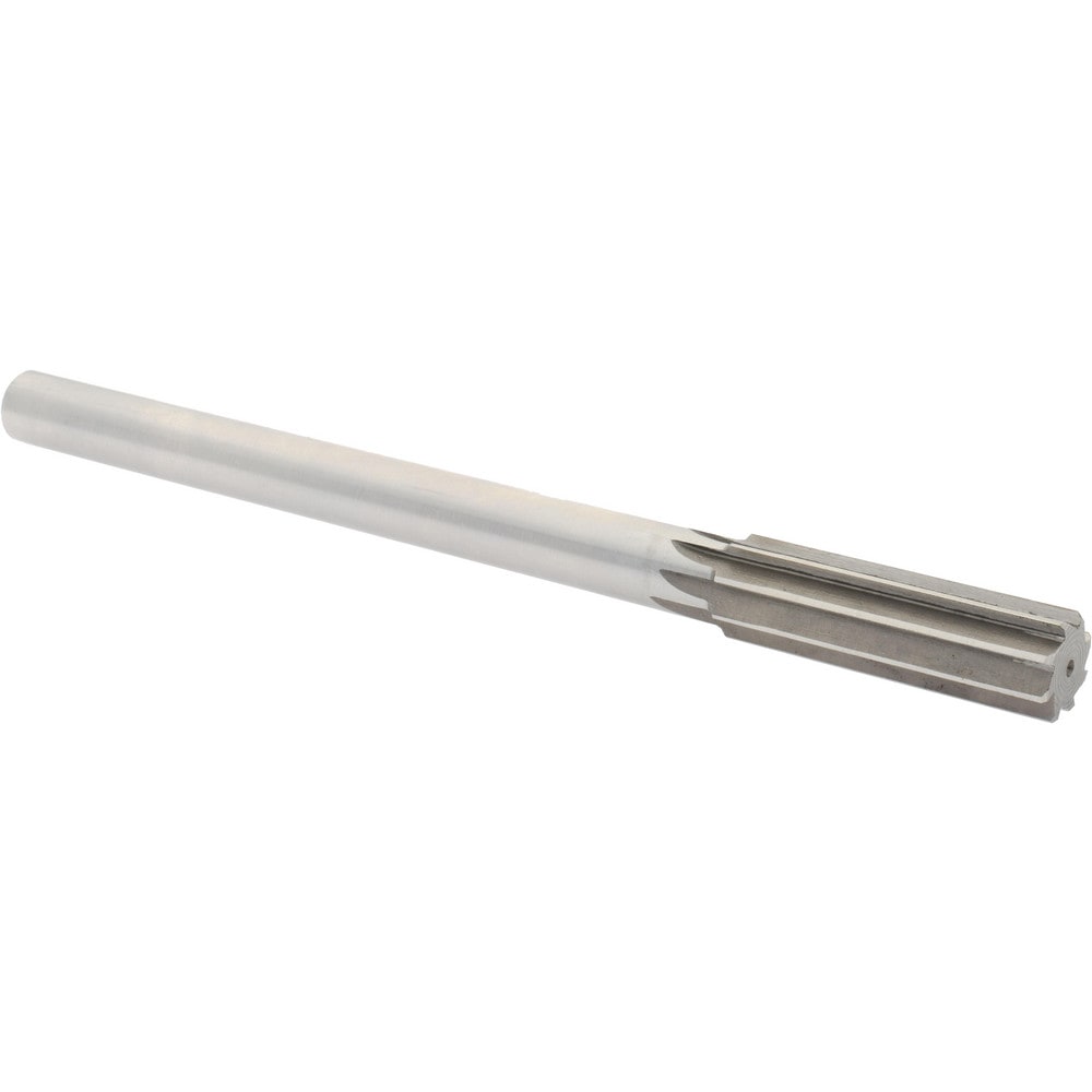 Value Collection SM0407570 Chucking Reamer: 0.757" Dia, 9-1/2" OAL, 2-1/2" Flute Length, Straight Shank, High Speed Steel Image