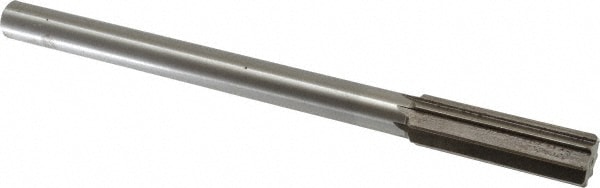 Value Collection SM0407780 Chucking Reamer: 0.778" Dia, 9-1/2" OAL, 2-1/2" Flute Length, Straight Shank, High Speed Steel Image