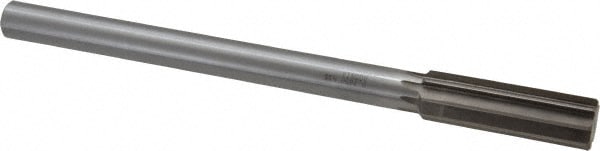 Value Collection SM0407850 Chucking Reamer: 0.785" Dia, 9-1/2" OAL, 2-1/2" Flute Length, Straight Shank, High Speed Steel Image