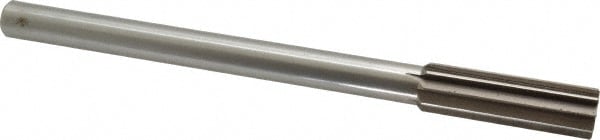 Value Collection SM0407870 Chucking Reamer: 0.787" Dia, 9-1/2" OAL, 2-1/2" Flute Length, Straight Shank, High Speed Steel Image