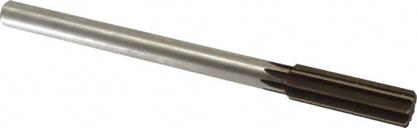 Value Collection SM0407960 Chucking Reamer: 0.796" Dia, 9-1/2" OAL, 2-1/2" Flute Length, Straight Shank, High Speed Steel Image