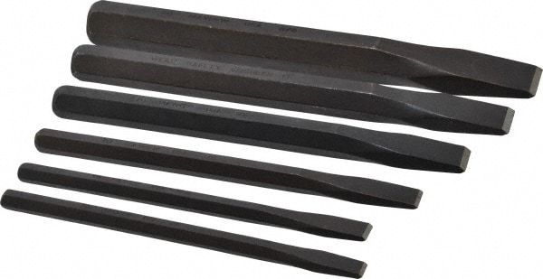 Mayhew 60560 6 Piece Cold Chisel Set 