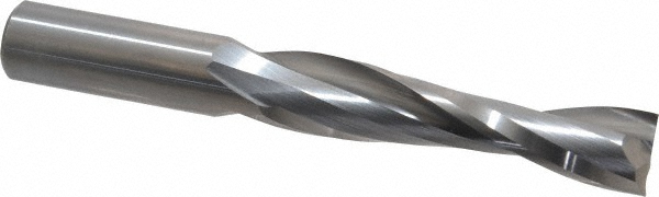 Onsrud - 1/2" Diam RH Solid Carbide 2-Flute Double Edge Upcut Spiral