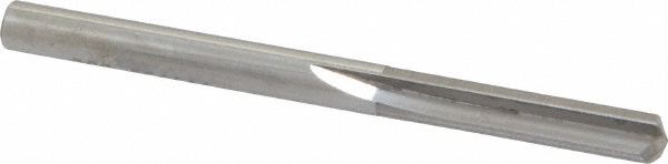 Straight-Flute Drill Bit: 11/64" Dia, 140 ° Point, Carbide