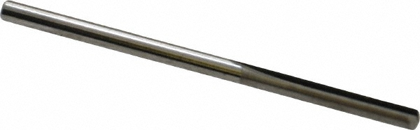 Straight-Flute Drill Bit: #42, 140 deg Point, Solid Carbide