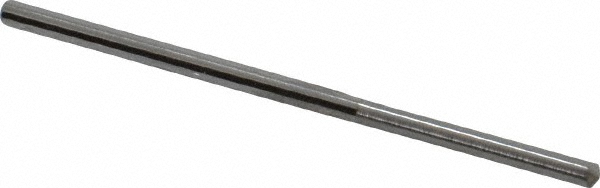 Straight-Flute Drill Bit: #47, 140 deg Point, Solid Carbide