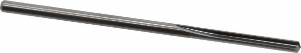 Straight-Flute Drill Bit: #48, 140 deg Point, Solid Carbide