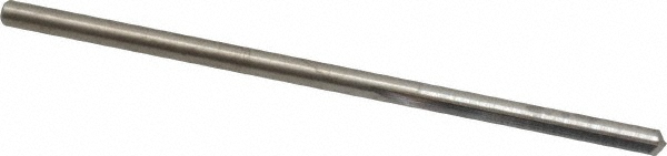 Straight-Flute Drill Bit: #49, 140 deg Point, Solid Carbide