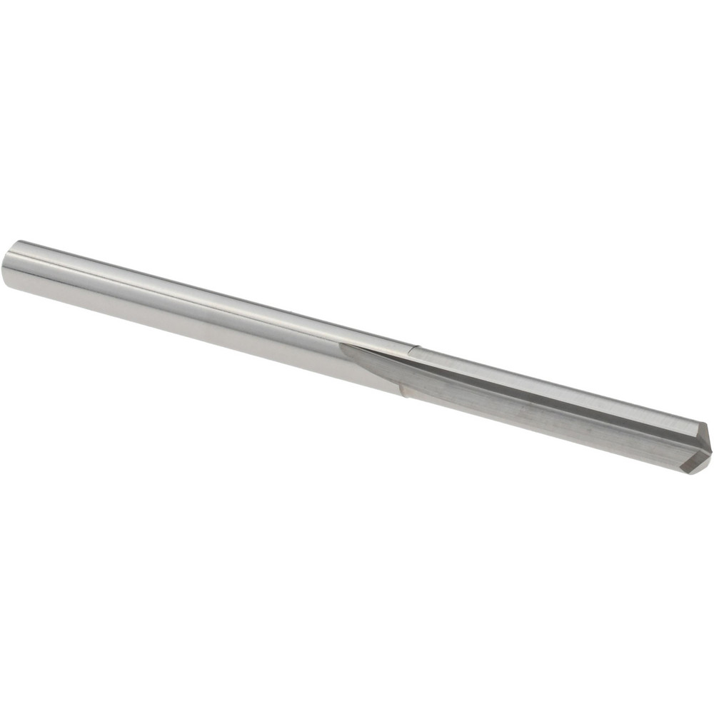 Straight-Flute Drill Bit: #29, 140 deg Point, Solid Carbide
