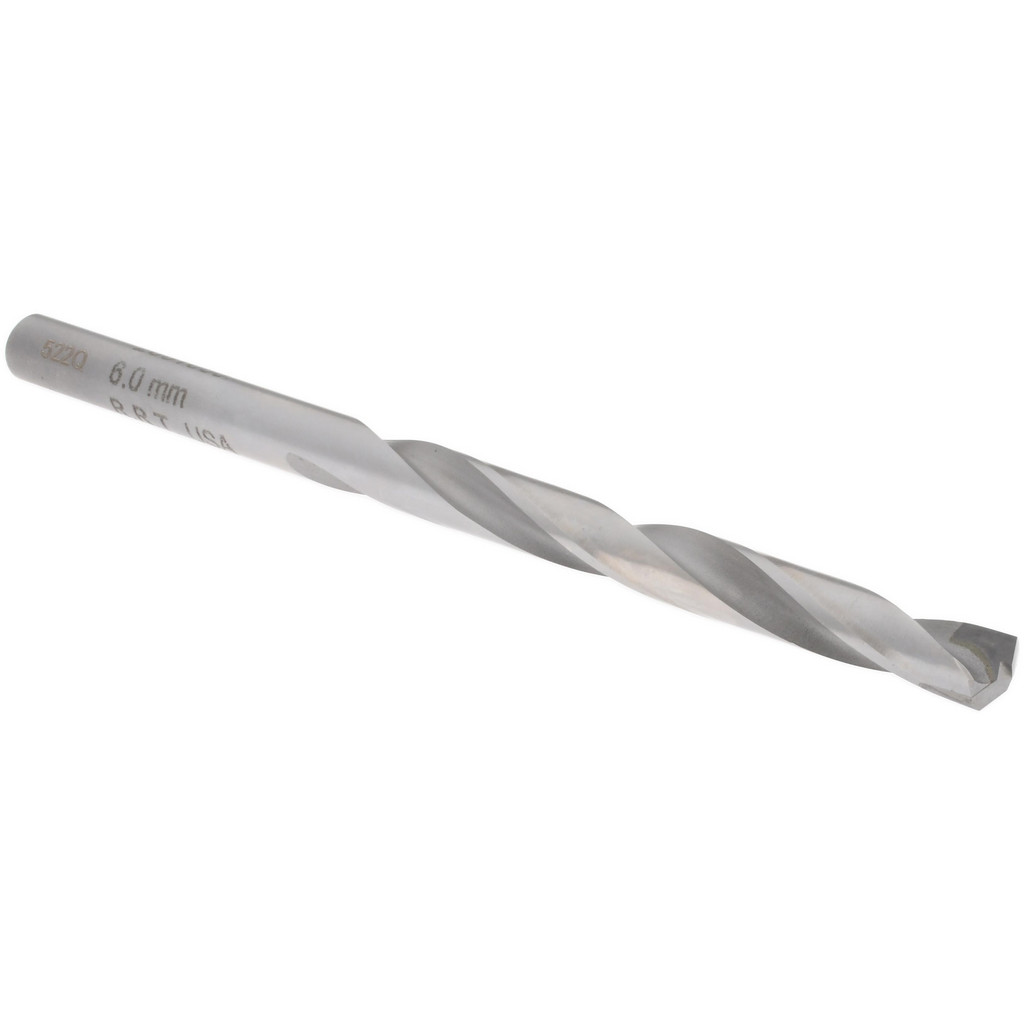 Made in USA 2601060 Jobber Length Drill Bit: 0.2362" Dia, 135 &deg;, Carbide Tipped Image