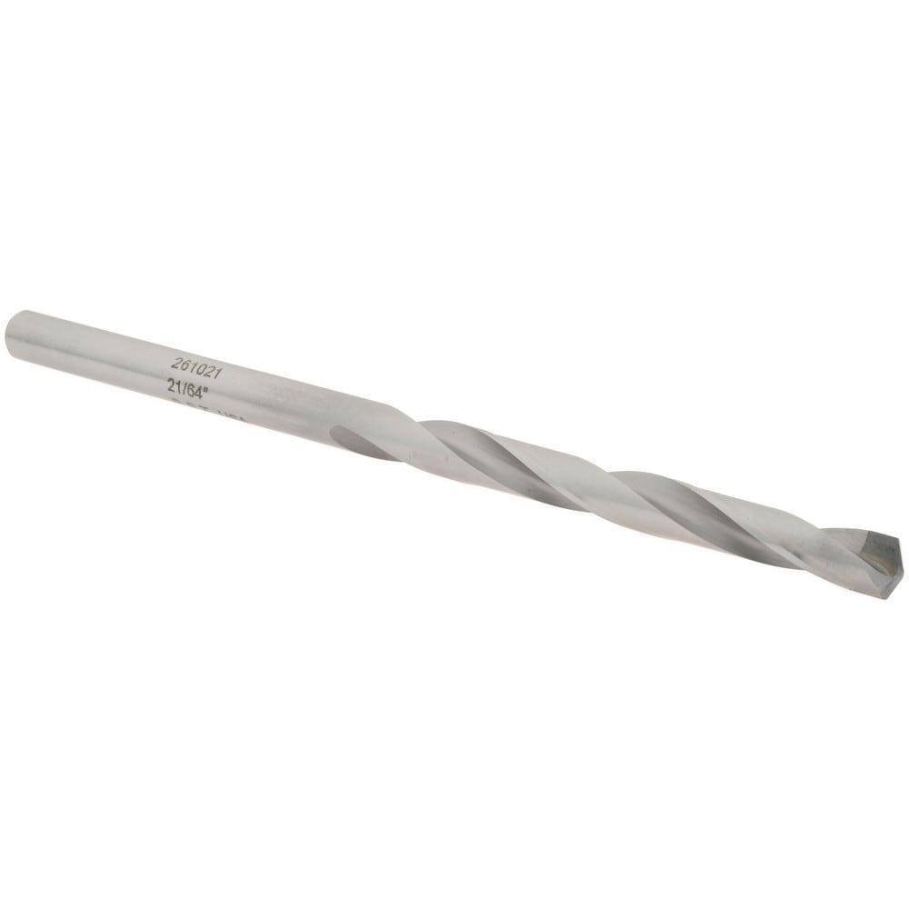 21/64" Diam 3-5/16" Flute Length 135° Carbide-Tipped Aircraft Extension Drill