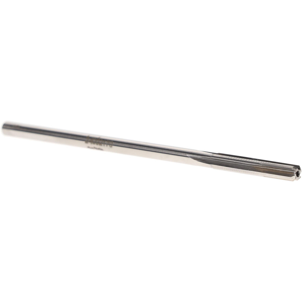 Made in USA 24002170 Chucking Reamer: 0.217" Dia, 5" OAL, 1-1/4" Flute Length, Straight Shank, Solid Carbide Image