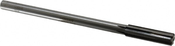 Made in USA 24005310 Chucking Reamer: 0.531" Dia, 8" OAL, 2" Flute Length, Straight Shank, Solid Carbide Image