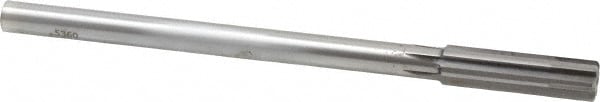 Made in USA 24005360 Chucking Reamer: 0.536" Dia, 8" OAL, 2" Flute Length, Straight Shank, Solid Carbide Image