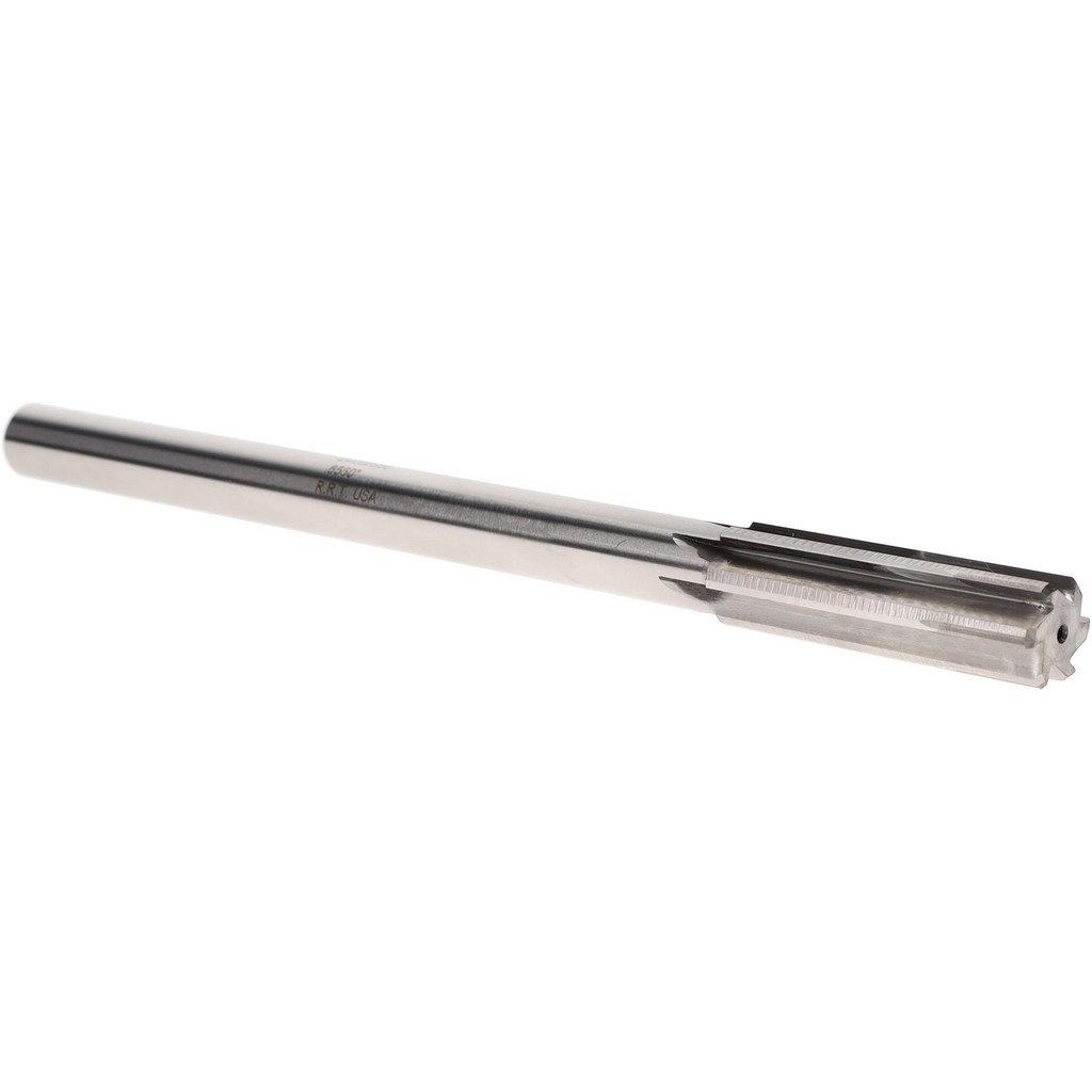 Made in USA 24006550 Chucking Reamer: 0.655" Dia, 9" OAL, 2-1/4" Flute Length, Straight Shank, Solid Carbide Image