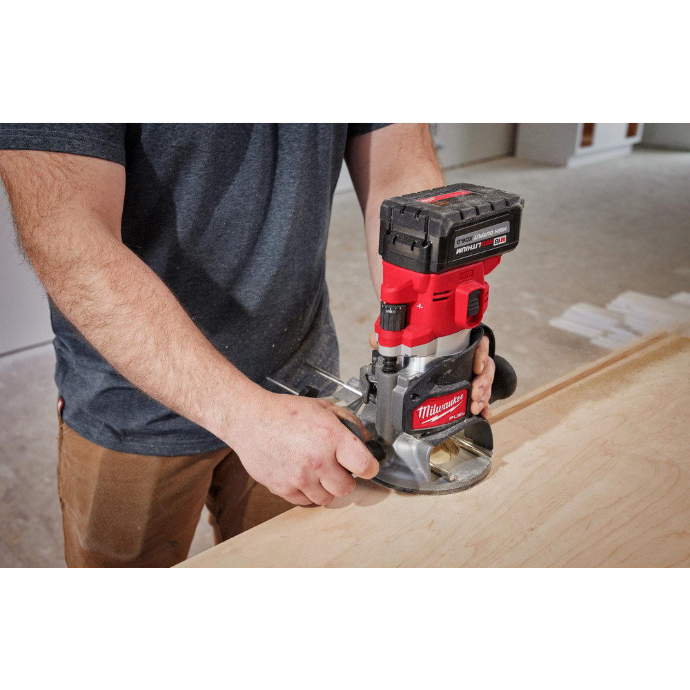 Milwaukee Tool - Electric Routers: Collet Size (Inch): 1/2; Router Type ...
