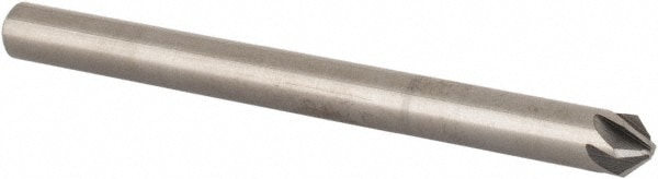 SGS 74249 1/8" Head Diam, 1/8" Shank Diam, 6 Flute 90° Solid Carbide Countersink Image