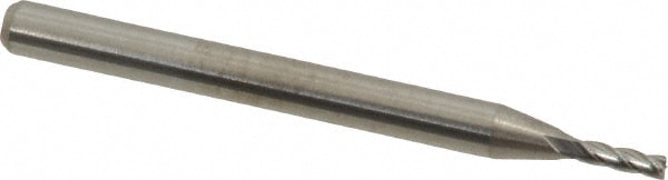 M.A. Ford. 11105500 Square End Mill: 0.055 Dia, 0.165 LOC, 1/8 Shank Dia, 1-1/2 OAL, 4 Flutes, Solid Carbide Image