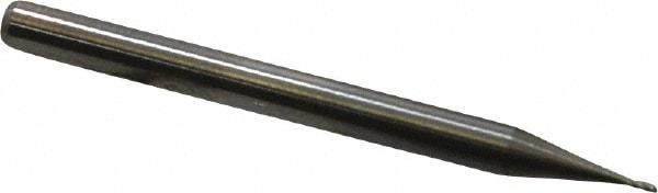 M.A. Ford. 11101960 Square End Mill: 0.0196 Dia, 0.0591 LOC, 1-1/2 OAL, 4 Flutes, Solid Carbide Image