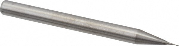 M.A. Ford. 12100800 Square End Mill: 0.008 Dia, 0.024 LOC, 1/8 Shank Dia, 1-1/2 OAL, 2 Flutes, Solid Carbide Image