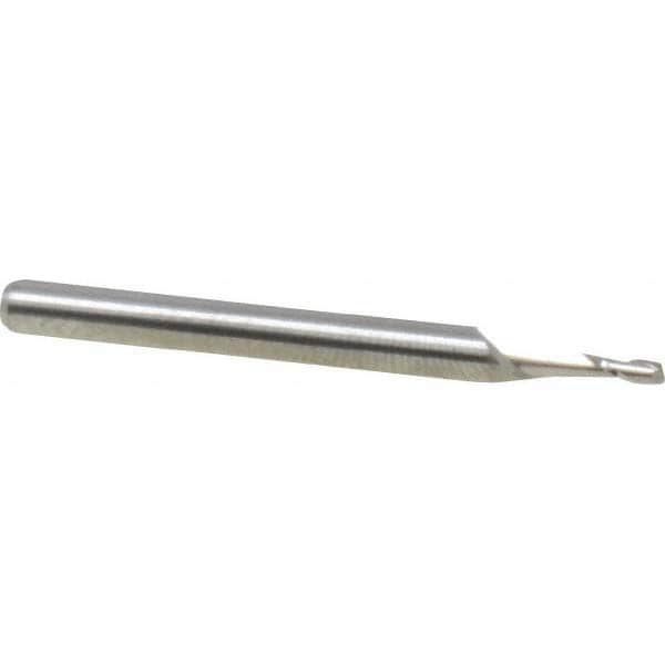 M.A. Ford. 12105500 Square End Mill: 0.055 Dia, 0.165 LOC, 1/8 Shank Dia, 1-1/2 OAL, 2 Flutes, Solid Carbide Image