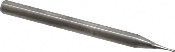 M.A. Ford. 12101960 Square End Mill: 0.0196 Dia, 0.0591 LOC, 1-1/2 OAL, 2 Flutes, Solid Carbide Image