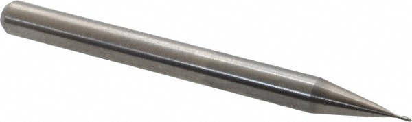 M.A. Ford. 16401700 Square End Mill: 0.017 Dia, 0.034 LOC, 1/8 Shank Dia, 1-1/2 OAL, 2 Flutes, Solid Carbide Image