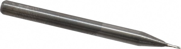 M.A. Ford. 16402200 Square End Mill: 0.022 Dia, 0.044 LOC, 1/8 Shank Dia, 1-1/2 OAL, 2 Flutes, Solid Carbide Image