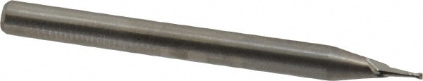 M.A. Ford. 16402400 Square End Mill: 0.024 Dia, 0.048 LOC, 1/8 Shank Dia, 1-1/2 OAL, 2 Flutes, Solid Carbide Image