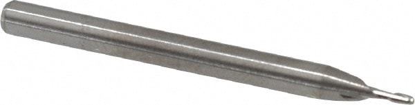 M.A. Ford. 16404000 Square End Mill: 0.04 Dia, 5/64 LOC, 1/8 Shank Dia, 1-1/2 OAL, 2 Flutes, Solid Carbide Image