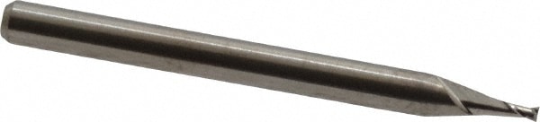 M.A. Ford. 16404500 Square End Mill: 0.045 Dia, 3/32 LOC, 1/8 Shank Dia, 1-1/2 OAL, 2 Flutes, Solid Carbide Image