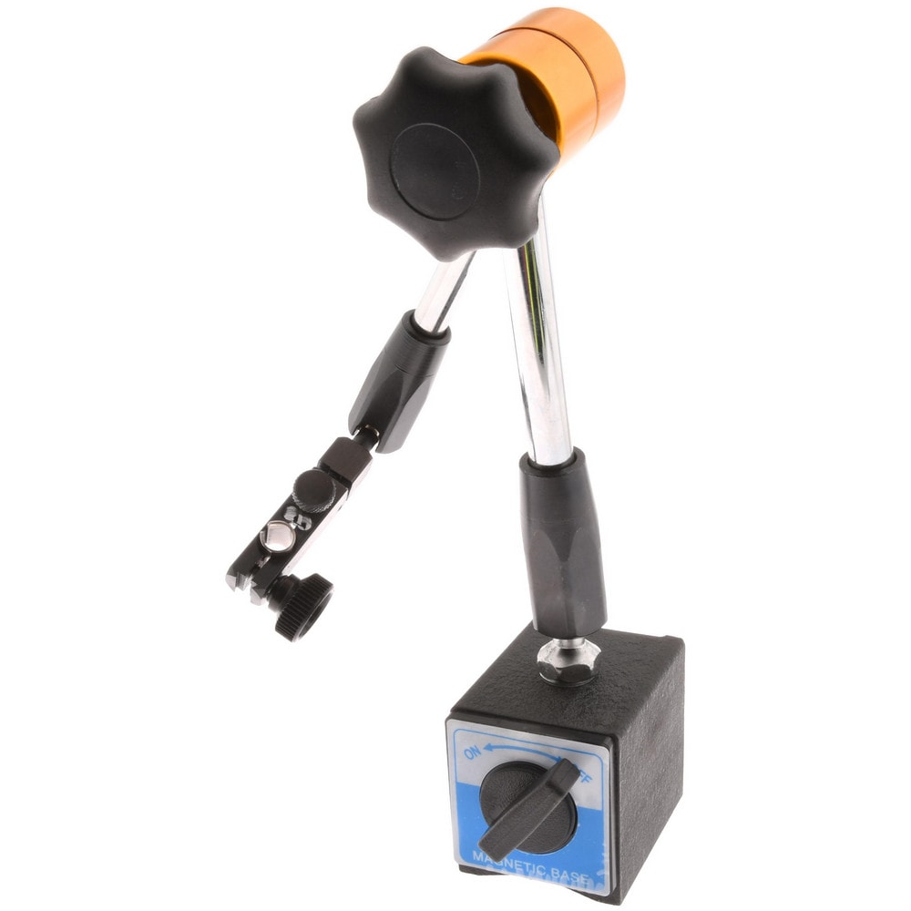 Indicator Positioner & Holder: 130 lb Pull, Fine Adjustment, Includes Base