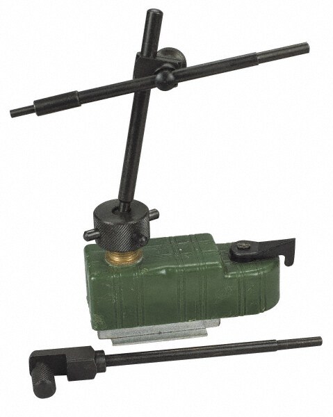Magnetic Indicator Base: 38 mm Base Width, with Holders