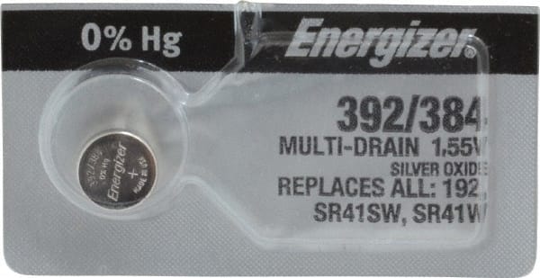 Energizer® - Button & Coin Cell Battery: Size CR1620, Lithium-ion -  05000674 - MSC Industrial Supply