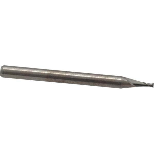 M.A. Ford. 16404680 Square End Mill: 3/64 Dia, 3/32 LOC, 1/8 Shank Dia, 1-1/2 OAL, 2 Flutes, Solid Carbide Image